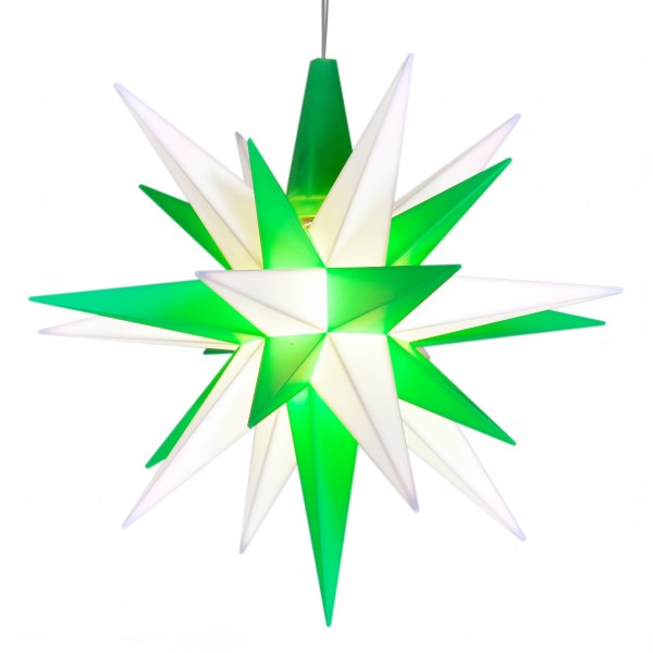 A1 - Original Star of Herrnhut for internal ø 13 cm green/white