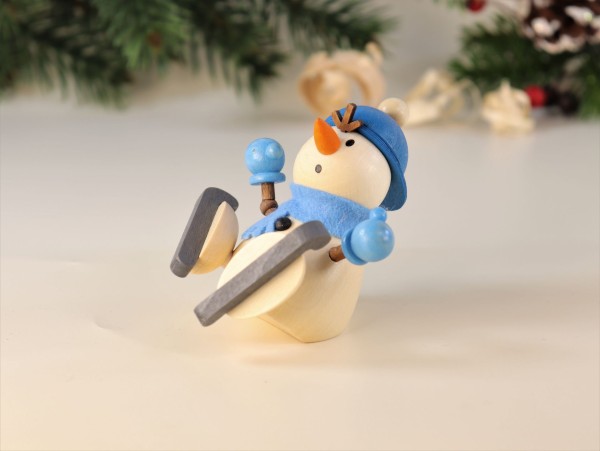 Snowman on Sledge